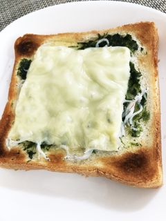 のりマヨジャコチートースト-レシピのメイン写真
