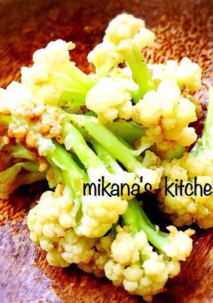 お弁当に☆カリフラワーの簡単胡麻和え♪♪-レシピのメイン写真