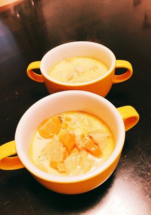 市販ルー不要!簡単!具沢山な鮭チャウダー-レシピのメイン写真