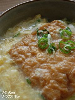 けいらんきつねうどん-レシピのメイン写真
