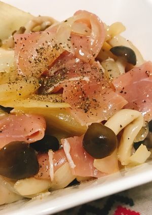 簡単！火を使わず！きのこと生ハムのマリネ-レシピのメイン写真