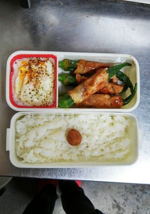 6月13日私のお弁当-レシピのメイン写真