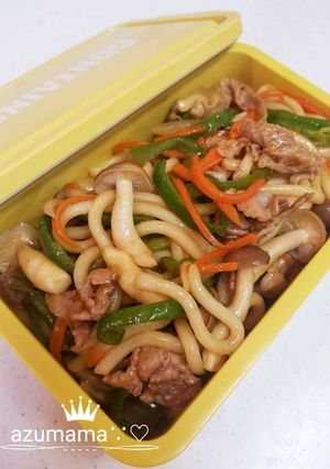 ぱぱっと焼きうどん☆-レシピのメイン写真