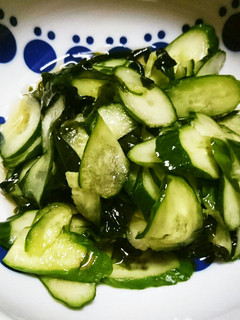 きゆうりとわかめの酢の物-レシピのメイン写真