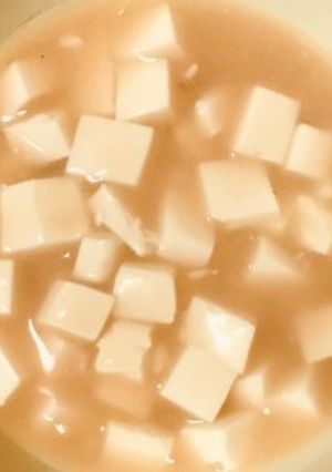 母親の介護食嚥下食にクリームシチュー豆腐-レシピのメイン写真