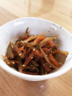 きんぴらごぼう-レシピのメイン写真