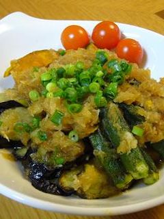 野菜の揚げ浸し-レシピのメイン写真