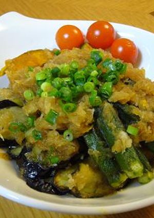 野菜の揚げ浸し-レシピのメイン写真