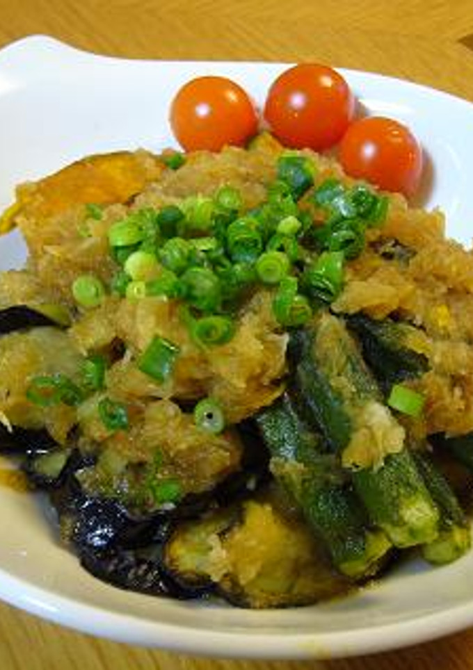 野菜の揚げ浸し-レシピのメイン写真