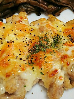 簡単!ガーリックマヨチーズチキン-レシピのメイン写真