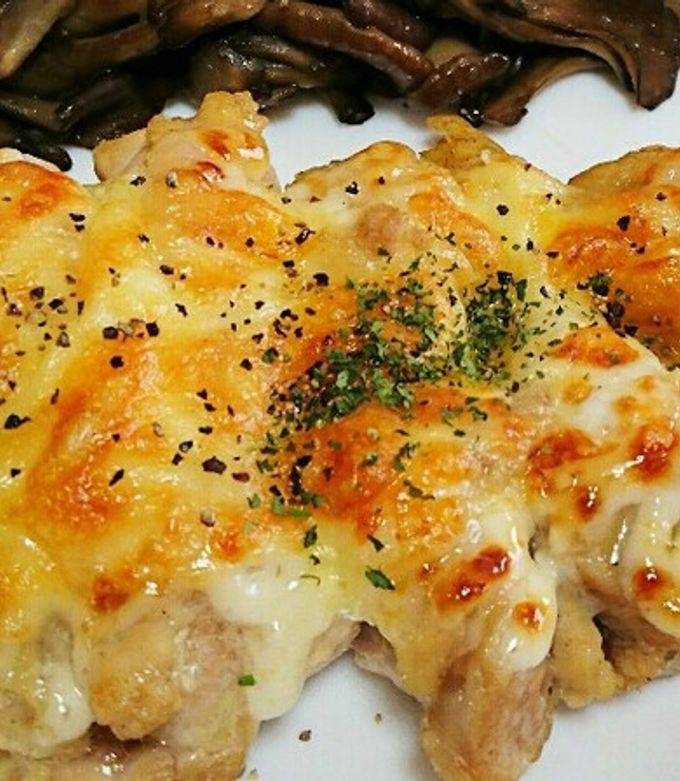 簡単！ガーリックマヨチーズチキン-レシピのメイン写真