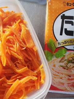 たらこニンジン-レシピのメイン写真