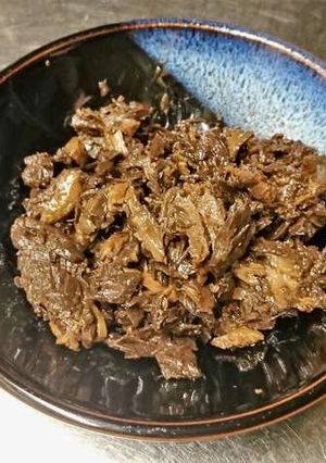 一度の調理で半月飲めるマグロあらの醤油煮-レシピのメイン写真