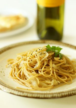 玉ねぎとアンチョビのスパゲッティ-レシピのメイン写真
