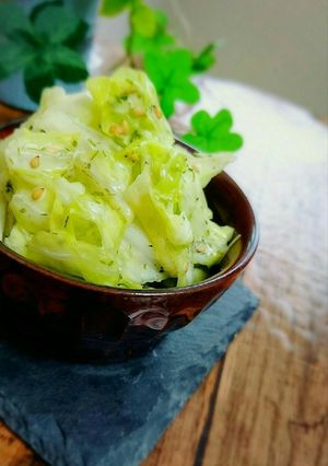 簡単！☆キャベツのマヨ海苔サラダ-レシピのメイン写真
