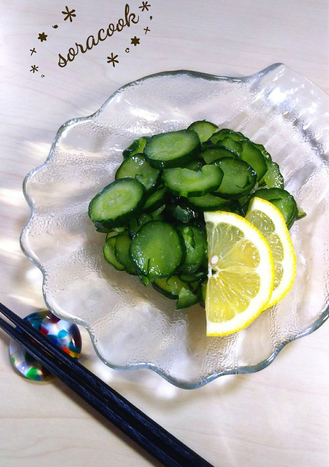夏はレモンで★さっぱりきゅうりの中華和え-レシピのメイン写真