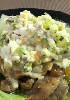 鍋の残り野菜で!和風タルタルソース-レシピのメイン写真
