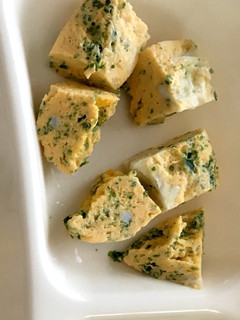レンジで簡単!離乳食用卵焼き-レシピのメイン写真