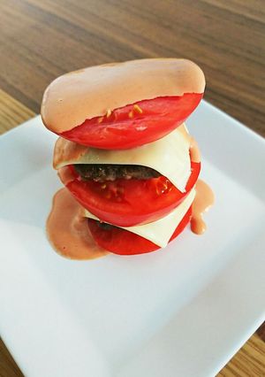とまとバーガー-レシピのメイン写真