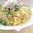 新キャベツとしらすの春パスタ