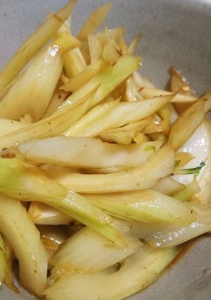 セロリ大量消費 和風炒め-レシピのメイン写真