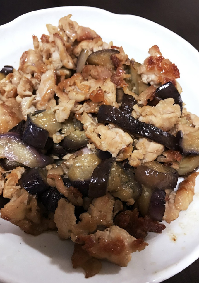 ナスと豚肉の甘酢炒め-レシピのメイン写真