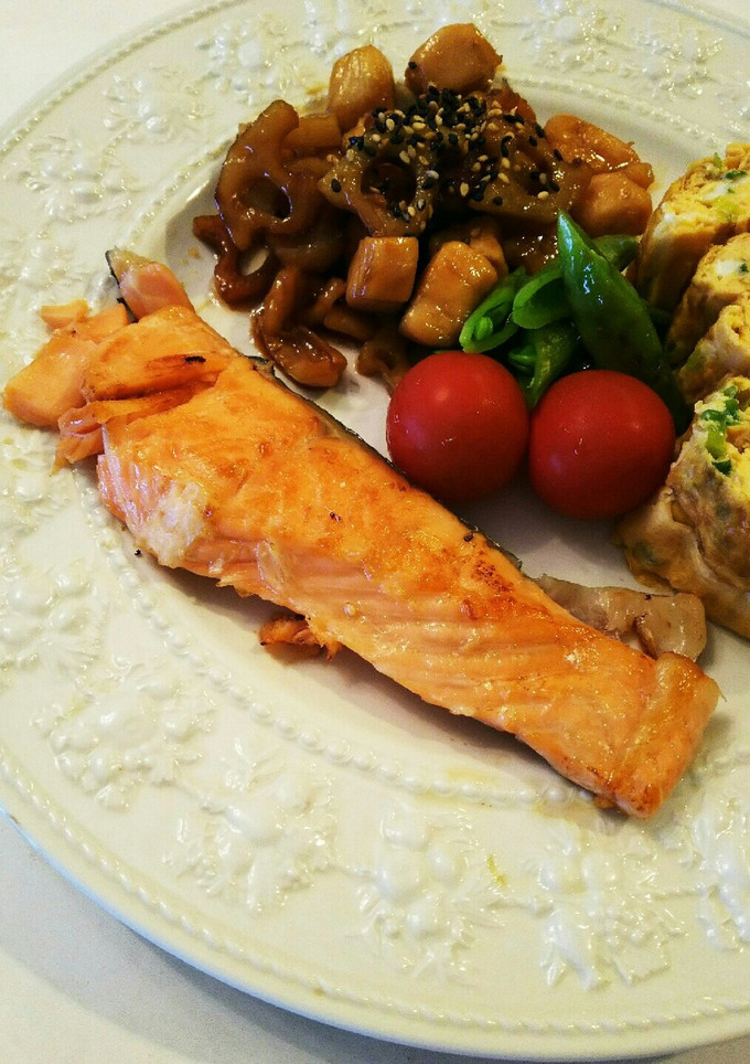 お弁当用 甘鮭の塩焼き-レシピのメイン写真
