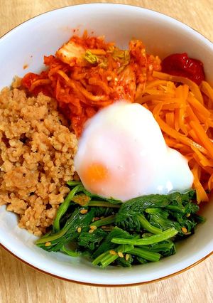 簡単ナムルでビビンバ丼！-レシピのメイン写真