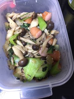 ウィンナーときのこのにんにく炒め-レシピのメイン写真