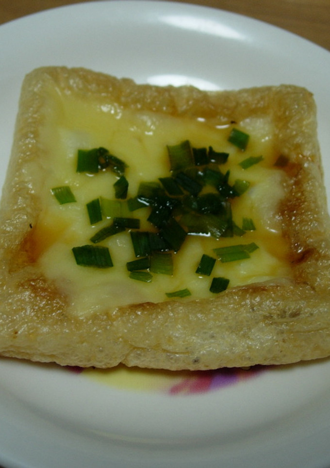 簡単☆油揚げのチーズ焼き-レシピのメイン写真
