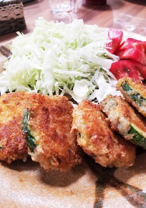 豚バラ巻き☆ズッキーニかつ-レシピのメイン写真