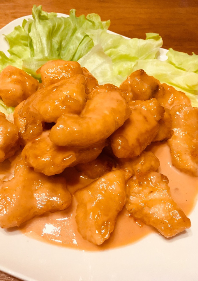 【揚げ焼き】鶏胸肉のエビマヨ風♪-レシピのメイン写真
