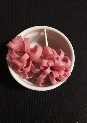 失敗しないハムのお花-レシピのメイン写真