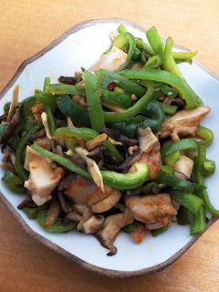 ピーマンとキノコと鶏肉のピリ辛炒め☆-レシピのメイン写真