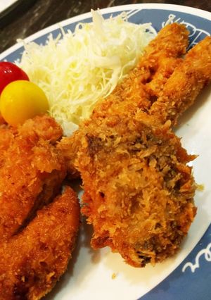 簡単時短♬椎茸とアスパラの肉巻きフライ-レシピのメイン写真
