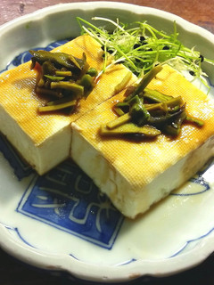 冷奴 生山葵の醤油漬け-レシピのメイン写真
