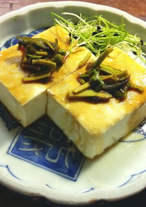 冷奴　生山葵の醤油漬け-レシピのメイン写真