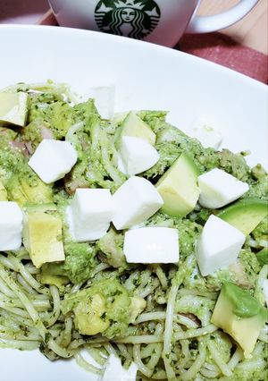 自家製ジェノベーゼソースでパスタ❤-レシピのメイン写真
