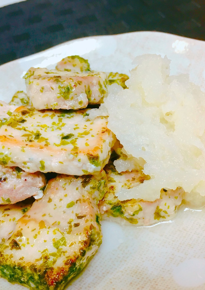 豚肉の青のり風味✤和風ぅな大根おろしで-レシピのメイン写真