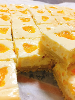 みかんスクエアチーズケーキ-レシピのメイン写真