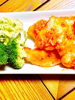 柔らかむね肉チリソース-レシピのメイン写真