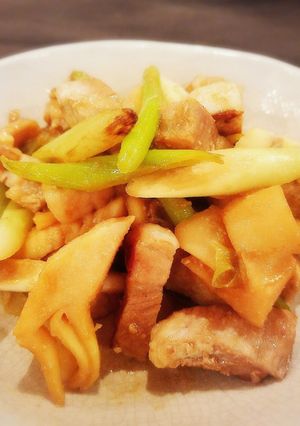 ☆筍と豚バラの味噌炒め☆-レシピのメイン写真