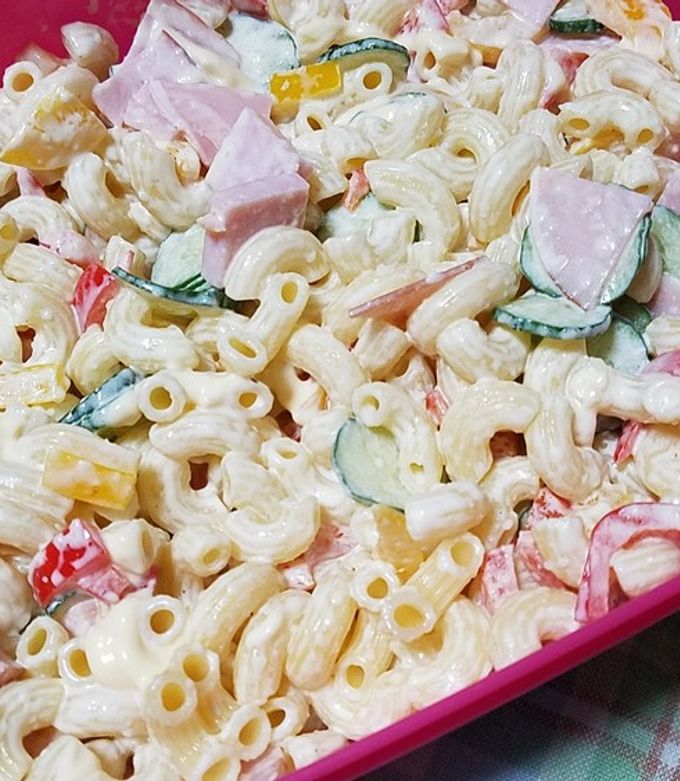 彩りあざやか！マカロニサラダ by よっしーあにき 【クックパッド