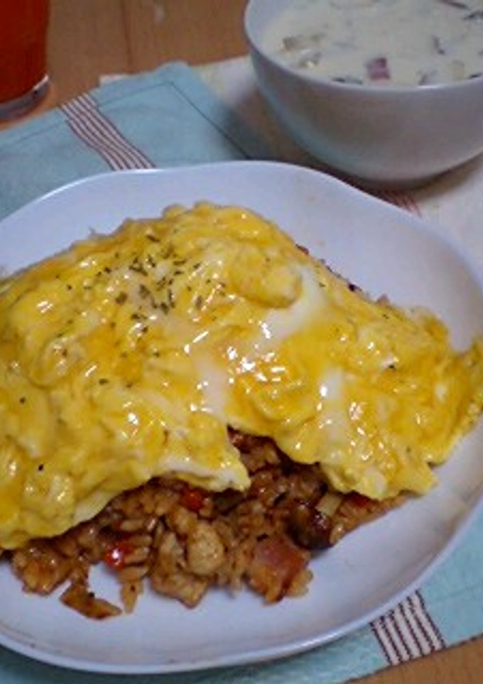 炊飯器で簡単！ふわとろオムライス★-レシピのメイン写真