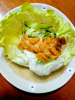 簡単!キャベ納豆-レシピのメイン写真