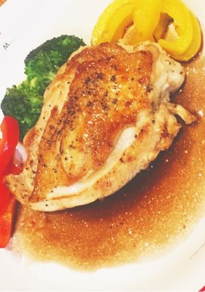 裏技！鶏胸肉の柔らかジューシーステーキ-レシピのメイン写真