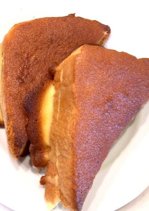 クリームチーズパン♡ トライアングル-レシピのメイン写真