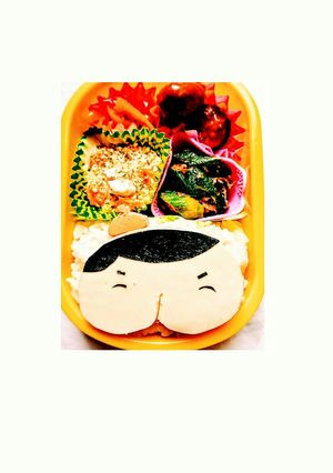 子供お弁当に！おしり探偵 キャラ弁！-レシピのメイン写真