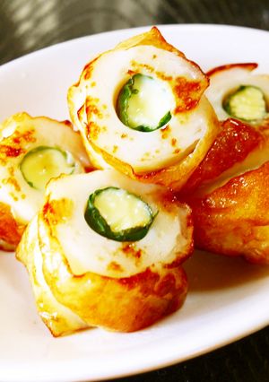 父の日★大葉巻きチーズin太ちくわ焼き-レシピのメイン写真