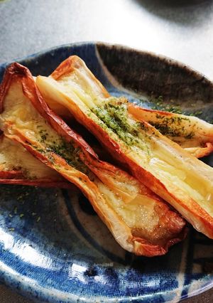 ﾄｰｽﾀｰで簡単チーズちくわ-レシピのメイン写真